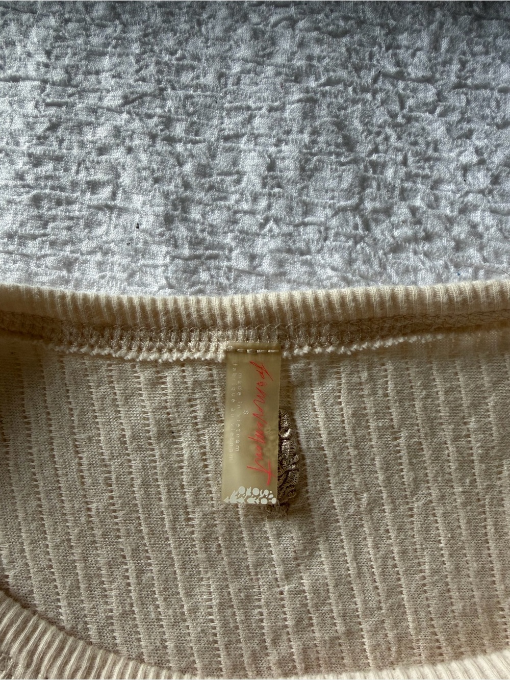 Free People Ribbed Crop Top - Picture 4 of 4